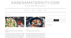 Desktop Screenshot of karensmaternity.com